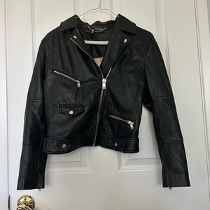 teen  leather jacket